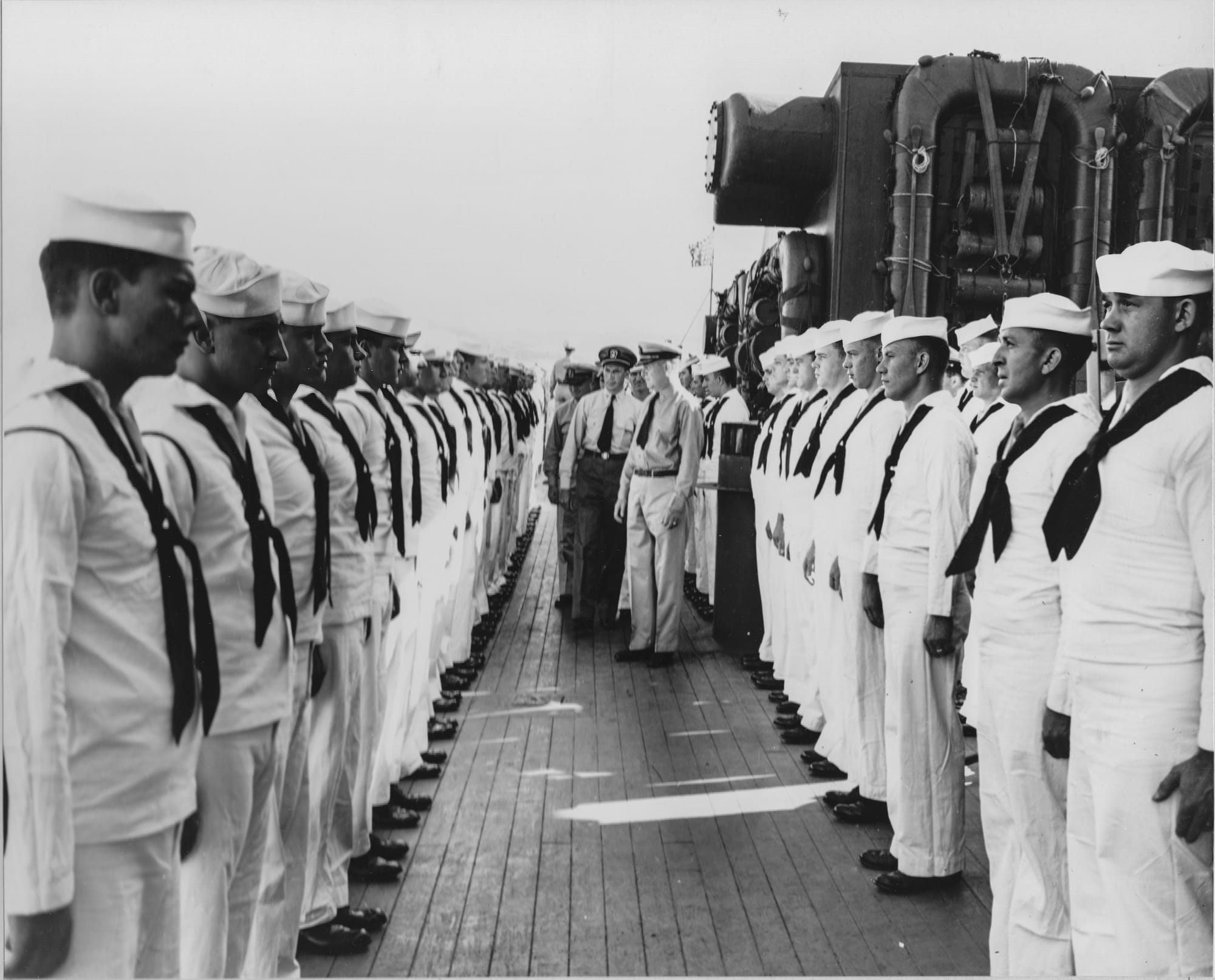 The USS Boston in World War II